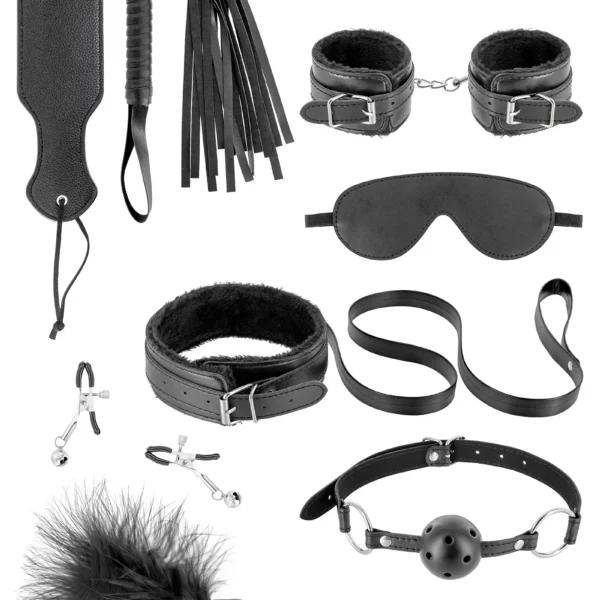 Coffret Bondage SM 10 Pièces – Fetish Tentation
