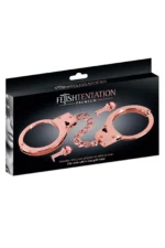 Menottes de Poignets Métal Or Rose – Image 2