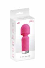 King Wand – Mini Vibromasseur Wand en Silicone Rose – Image 2
