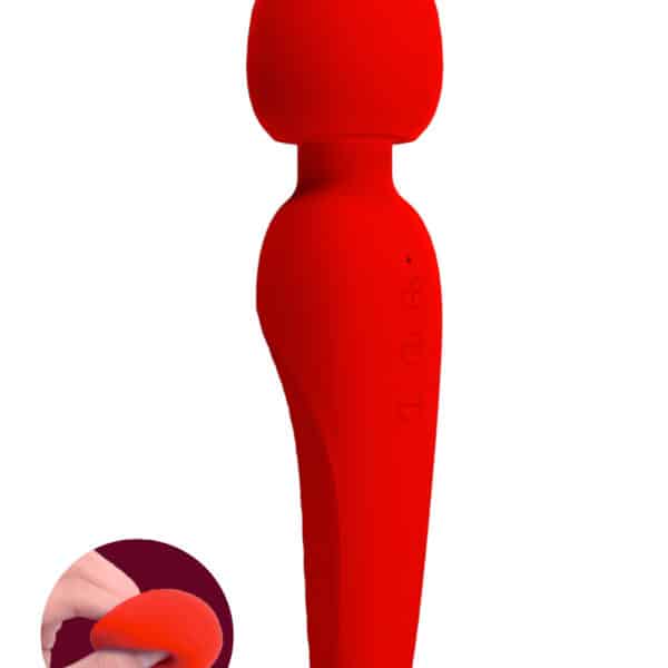 Meredith – Wand Silicone Super Soft Rouge