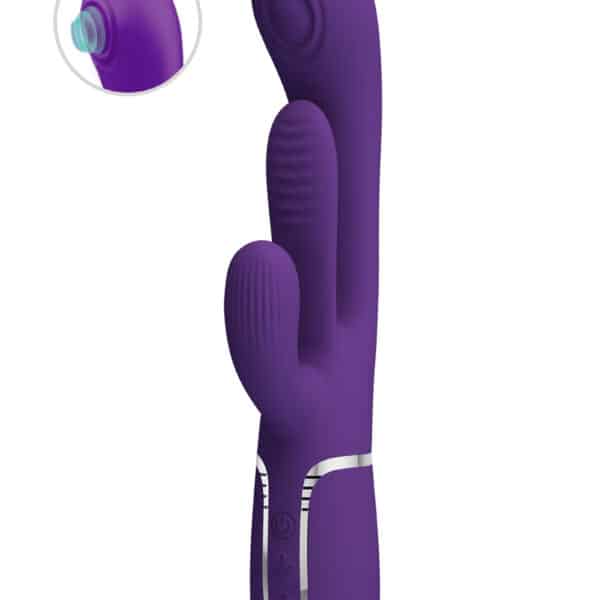 Shania – Vibromasseur Rabbit 3-en-1