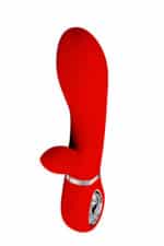 Thomas – Rabbit Point G Silicone Super Soft - Rouge – Image 4