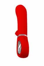 Thomas – Rabbit Point G Silicone Super Soft - Rouge – Image 3