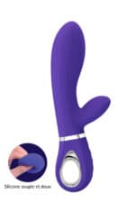 Thomas – Rabbit point G silicone super soft - Violet